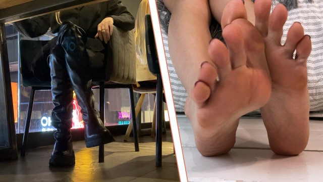 Foot fetish JOI with Goddess Mari in Russian